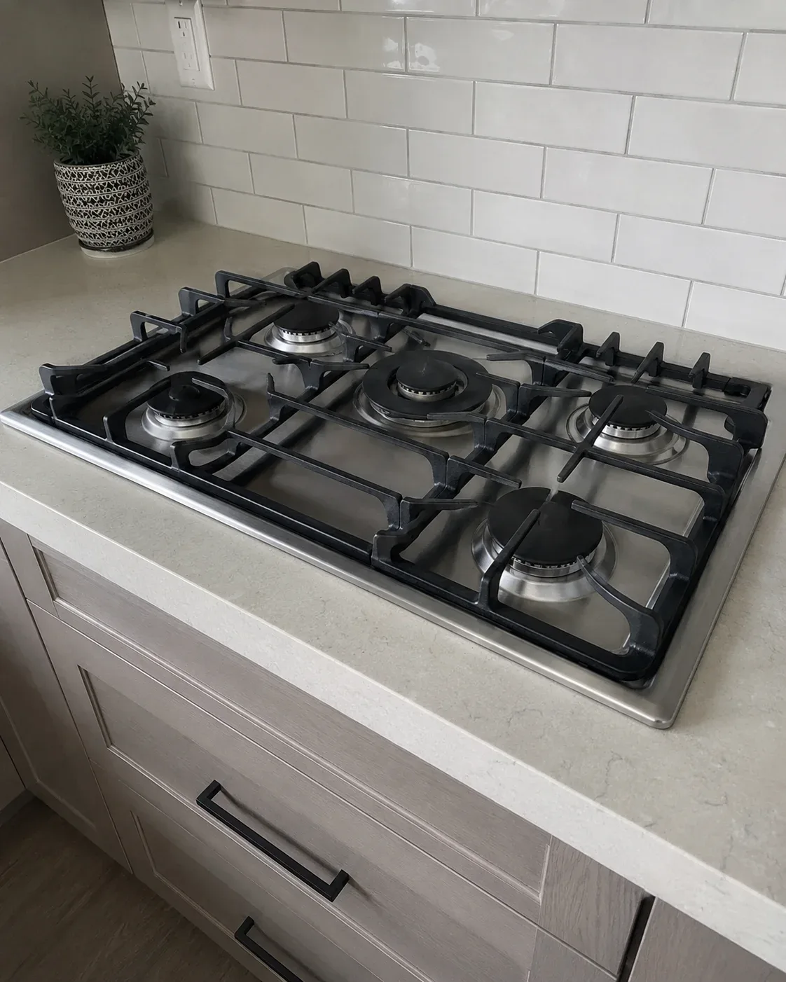 Stove repair in a Kelowna home